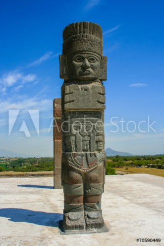 Picture of Toltec sculptures